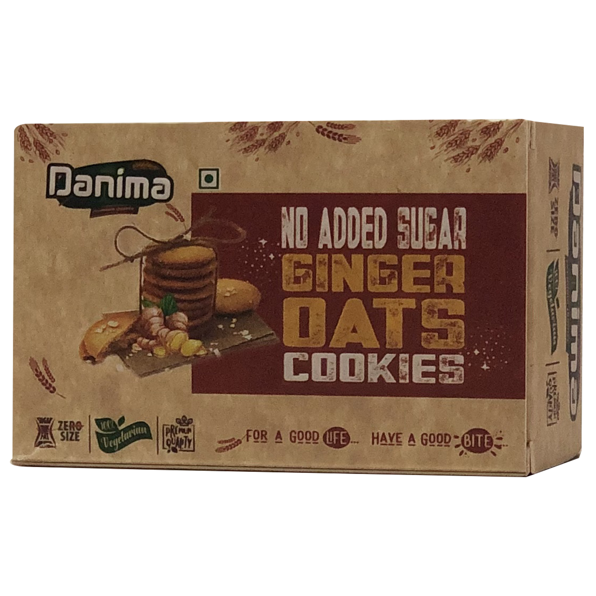 No Added Sugar Ginger Oats Cookies