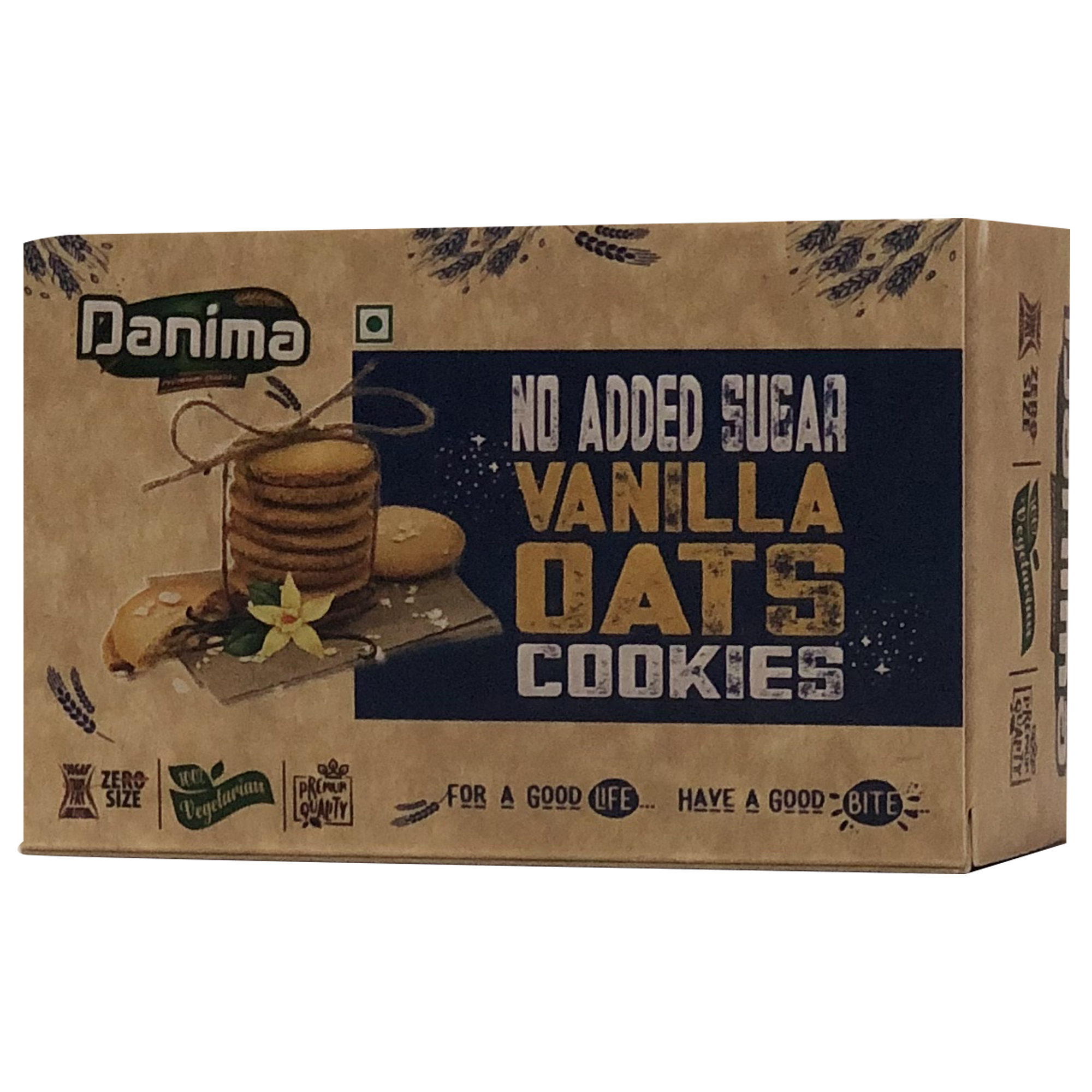 No Added Sugar Vanilla Oats Cookies 